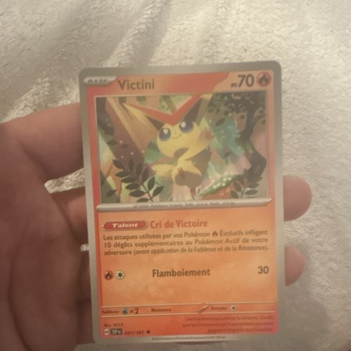 Pokémon jcc victini - pokémon, 021/191