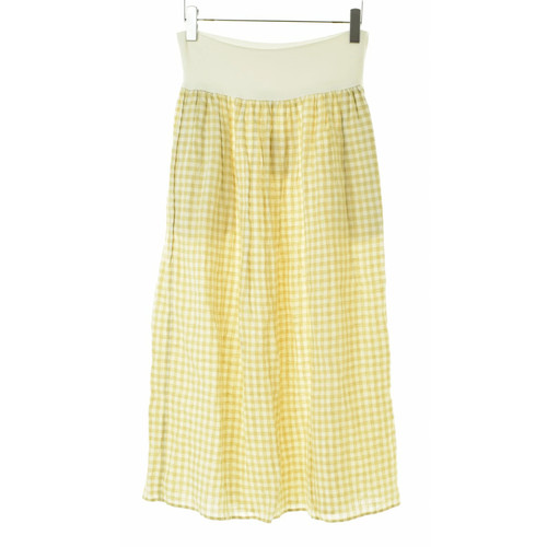 Maxi jupe beige blanc - jupe,