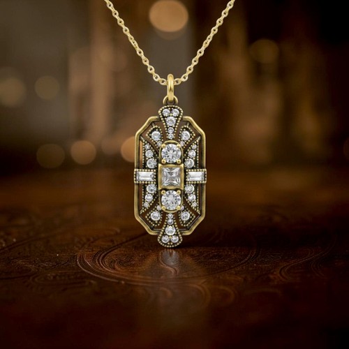 Collier pendentif court - collier,