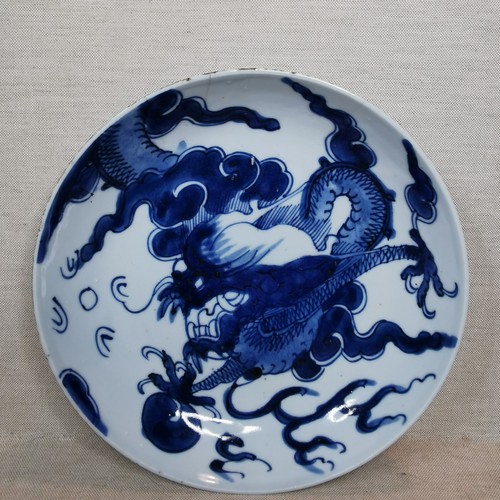 Antique chinese blue - blue, and