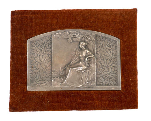 Medaille bronze argente - medaille, en