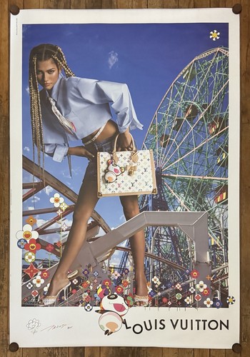 Affiche mode louis vuitton - affiche,