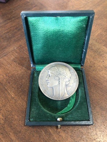 Médaille bronze argenté - bronze,