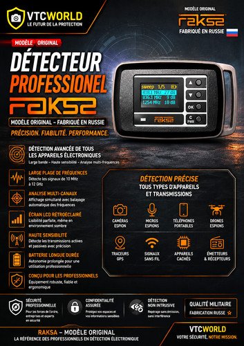Detecteur raksa détection - detecteur, de