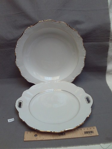 Anciens plats ronds en - plats,