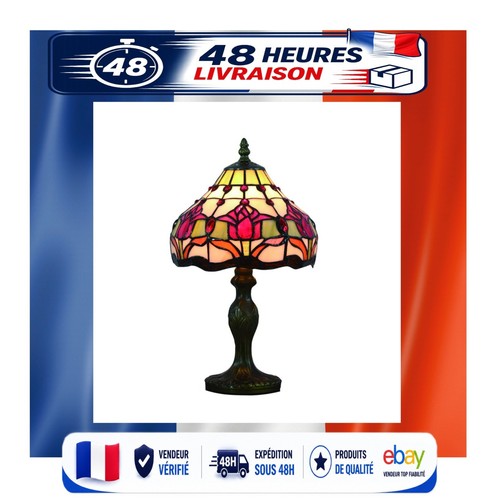 Lampe table tiffany tulipe - de,