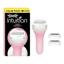 Wilkinson Sword Recharges de lames de rasoir pour femmes Intuition 2-en-1 Ult...