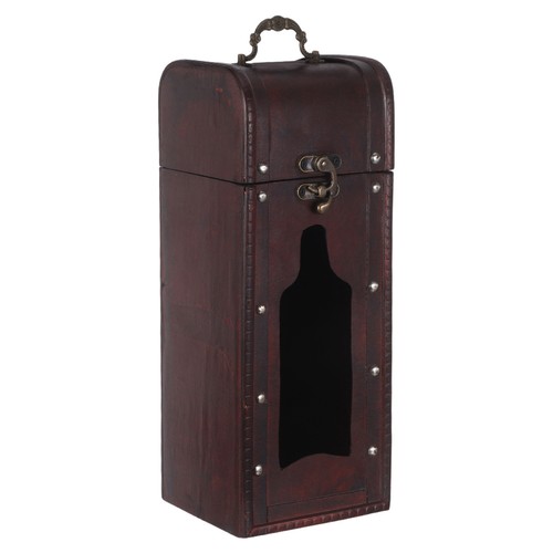 Coffret vin rétro bois - rétro,