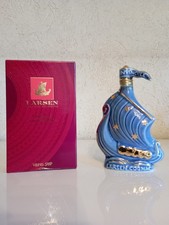 Old mini bottle cognac Larsen blue drakkar 50ml