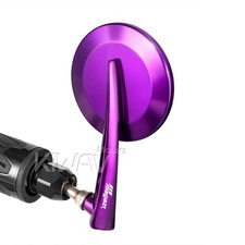 rétroviseur de guidon violet