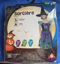 Costume de sorcière 3 pièces