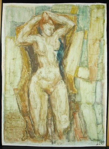 Paul galy jeune femme - femme, se