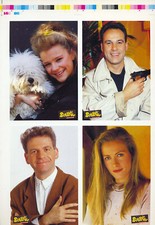 Planche de 4 cartes postales