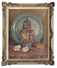 Nature morte avec vase Imari Regagnon Albert (1874-1961)
