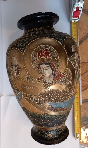 Vase japonais satsuma - japonais, faïence