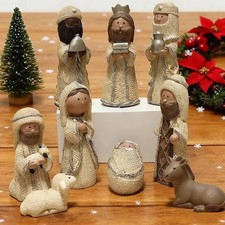 Mini crèche de Noël, centre