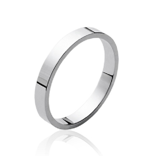 Bague alliance lisse 3mm - bague, fil