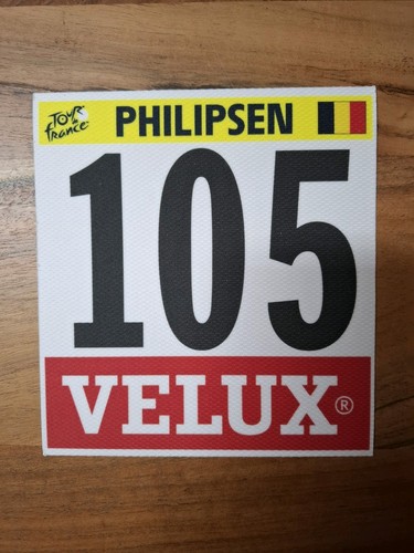 Dossard tour france - france, 2026