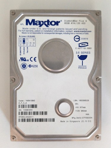 Disque dur interne maxtor - interne,