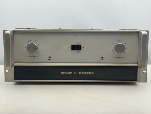 Crown dc300a vintage power - crown,