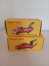 Lot De 2 Dinky Toys Camionnette Citroën Et Studebaker , État Neuf 