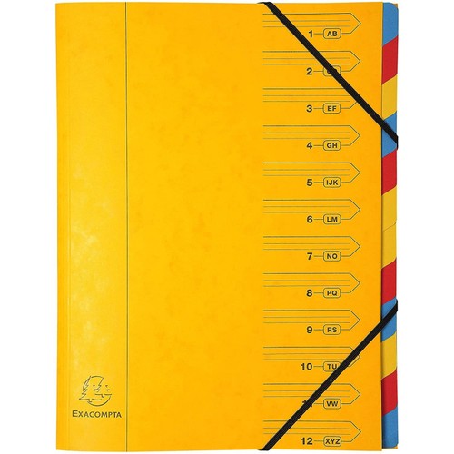 Trieur compartiments jaune - compartiments,
