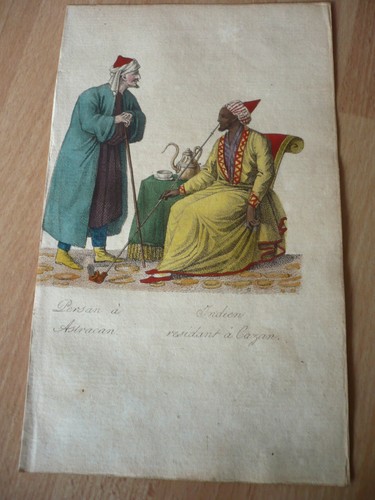 Gravure 1813 perse astrakan - 1813,