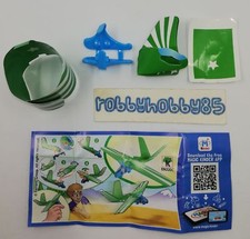 En220 C Avion Vert Foncé + BPZ Kinder Surprise Italie 2018/2019 Go Move