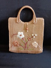 Élégant Sac En Corde Et