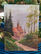 ANCIEN TABLEAU HS/PANNEAU BOIS