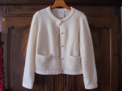 Gilet manche longue laine - , et