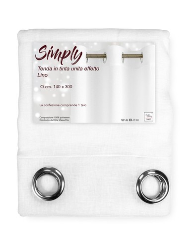 Rideau simply linen - rideau,
