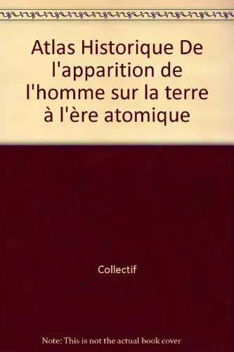 Atlas historique de - atlas,