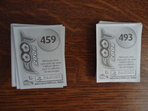 Panini stickers foot - foot, 2008