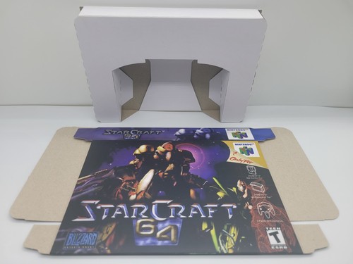 Starcraft box only n64 - 64,