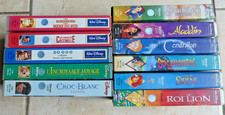 Lot de 11 films Walt Disney cassettes vidéo VHS