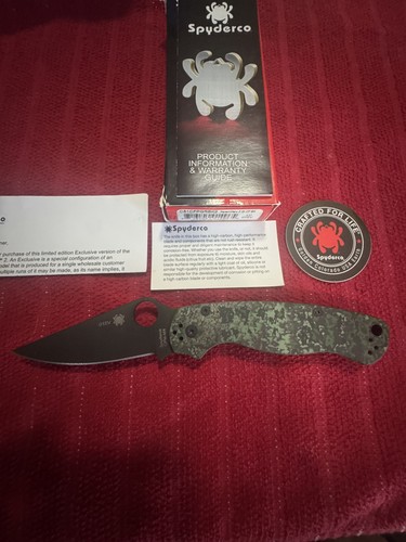 Spyderco paramilitary smkw - spyderco,