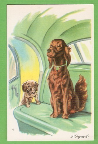 Carriere carte postale - carte,