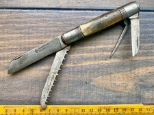 Ancien Couteau tonneau PARAPLUIE À L'ÉPREUVE  VINTAGE KNIFE MESSER