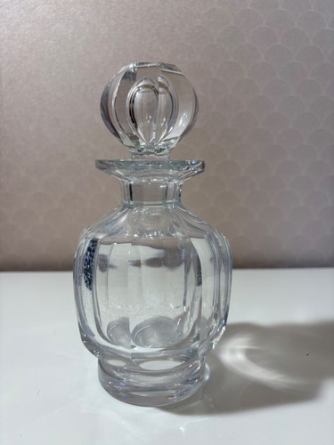 Grand flacon cristal signé - grand, en