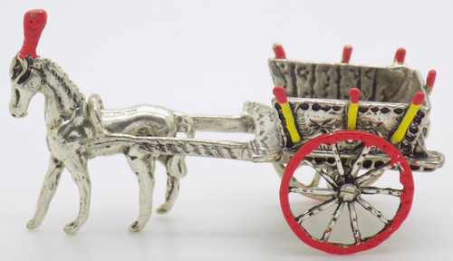 Figurine charette sicilienne - figurine,