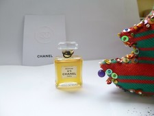FLACON 1ère TAILLE  N° 5  PARFUM  de CHANEL  plein + SANS BOITE  7 ML  + ANCIEN+