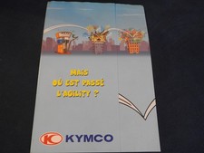 catalogue depliant  kymco agility 50cc