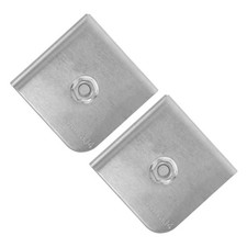  2 Pcs Poulie De Mât Drapeau En Acier Inoxydable Mouflage Accessoires Pour Mâts