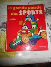 vintage BD livre LA GRANDE PARADE DES SPORTS walt disney an 75