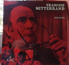 vinyle de la SERP discours de François Mitterrand 