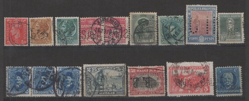 Lot timbres monde - lot, de