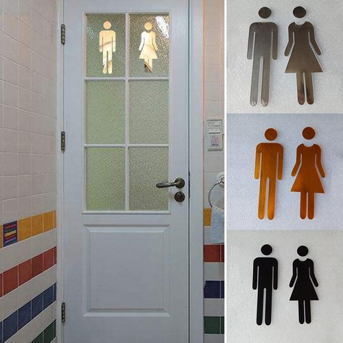 Toilette signe stickers - signe,