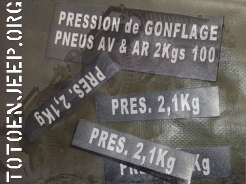 Pochoir stencil marquage set - marquage,