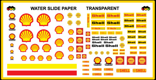 Decal shell transparent - shell,